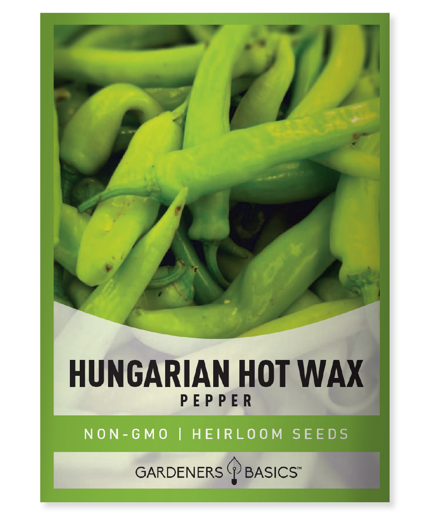 Hungarian Hot Wax Pepper Seeds For Planting Non-GMO Vegetable Seeds For Home Pepper Garden