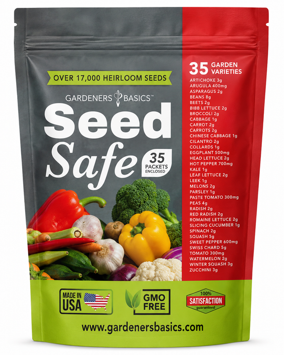 Seed Safe Beginner Garden Kit | 35 Varieties