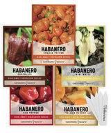 habanero pepper seeds variety pack 5 types