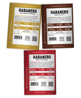 hot pepper seeds habanero orange red yellow chocolate white