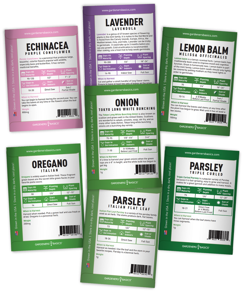 Create a Flavorful & Fragrant Herb Garden with Our 35 Variety Seed Pack