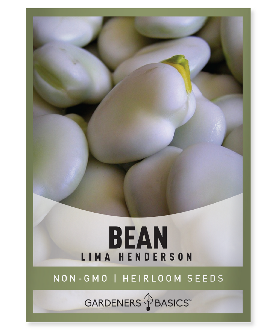 lima beans seeds for planting Lima Henderson Bean Seeds: Your Ticket to a Delicious Harvest – Gardeners Basics