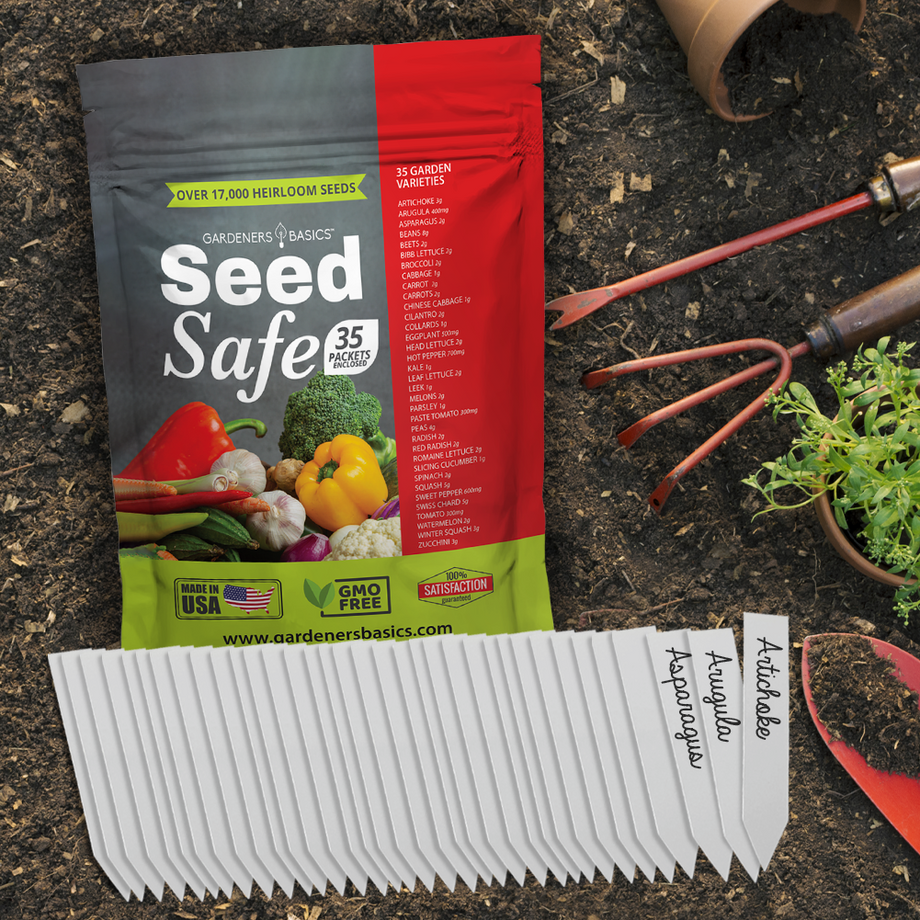 Seed Safe Heirloom Survival Seeds Collection - Sustainable