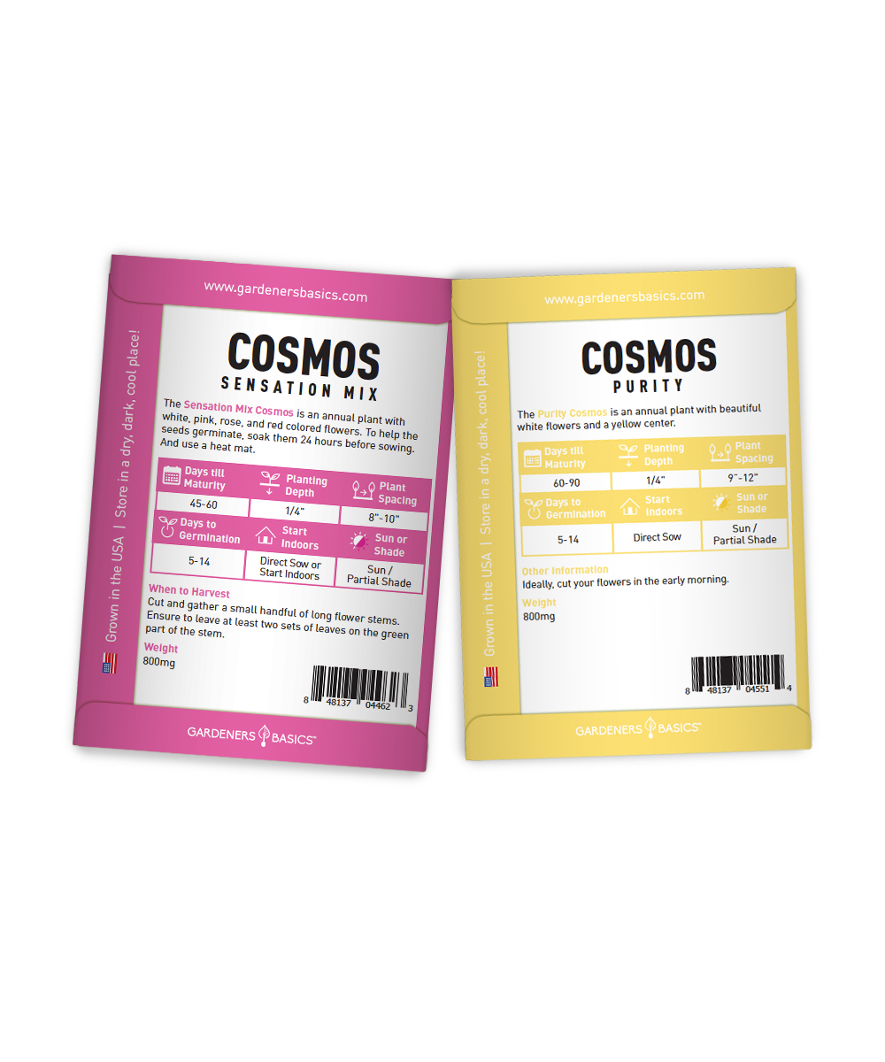 Get Creative with This Assortment of Cosmos Flower Seeds To Plant