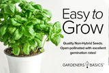 Heirloom Basil Seeds: Food Security and Garden Fun for the Whole Family