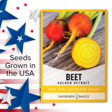 Easy-to-Grow Golden Detroit Beet Seeds for Gardeners