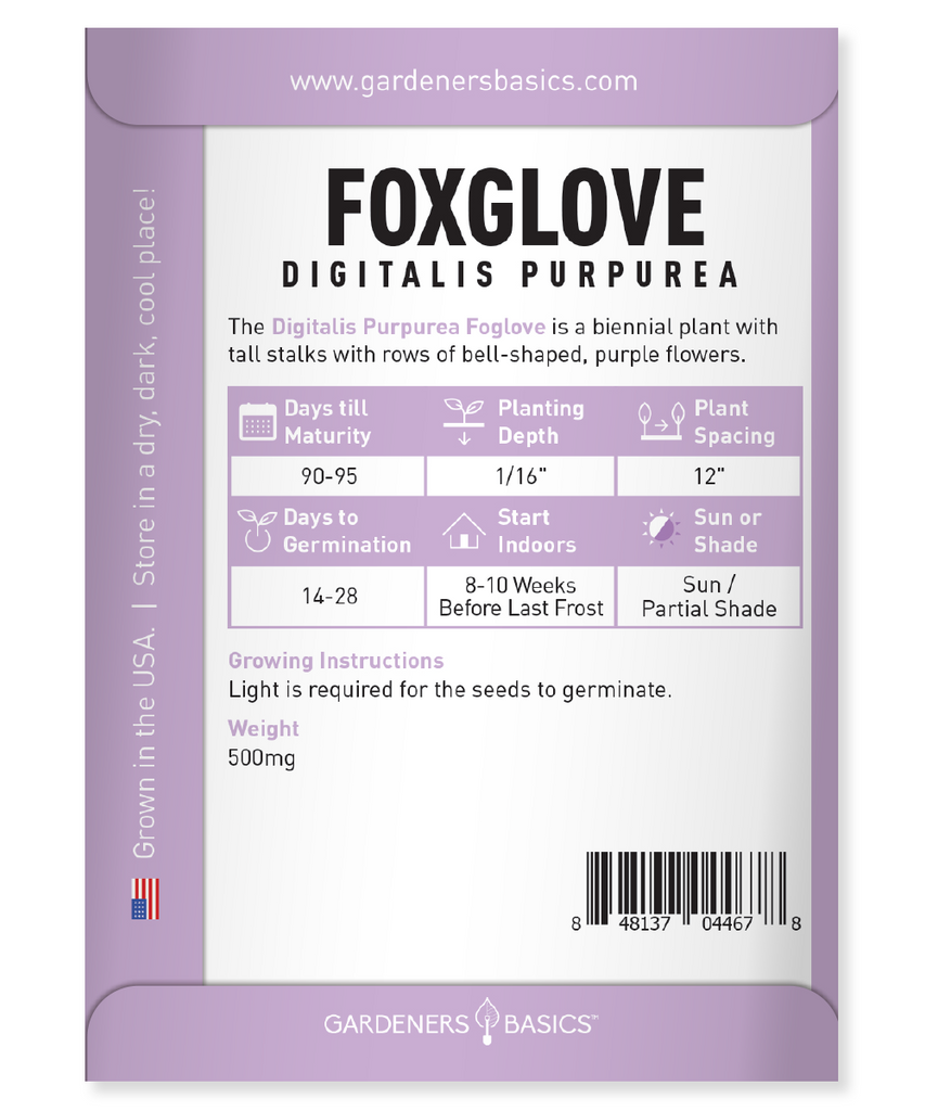 Foxglove Seeds: A Low-Maintenance Plant That Self-Sows