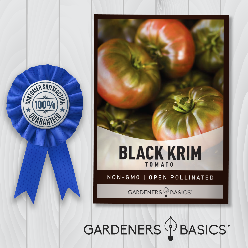 Non-GMO Heirloom Black Krim Tomato Seeds - Cultivate a Tomato Masterpiece