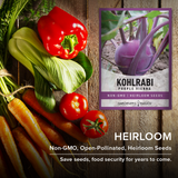 Add Flavor and Nutrition to Your Garden with Purple Vienna Kohlrabi Seeds