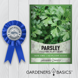 Plant Italian Flat Leaf Parsley Seeds for an Abundant, Flavorful Harvest