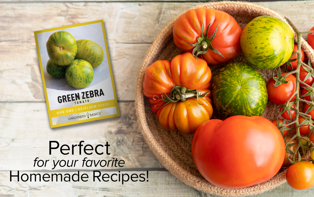 Heirloom Green Zebra Tomato Seeds: The Ultimate in Taste and Visual Appeal