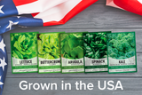 Lettuce and Greens Seeds Variety Pack Non-GMO Seeds For Home Vegetable Garden USA