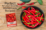 Cayenne Pepper Seeds For Planting Non-GMO Seeds For Home Vegetable Garden Homemade Recipes