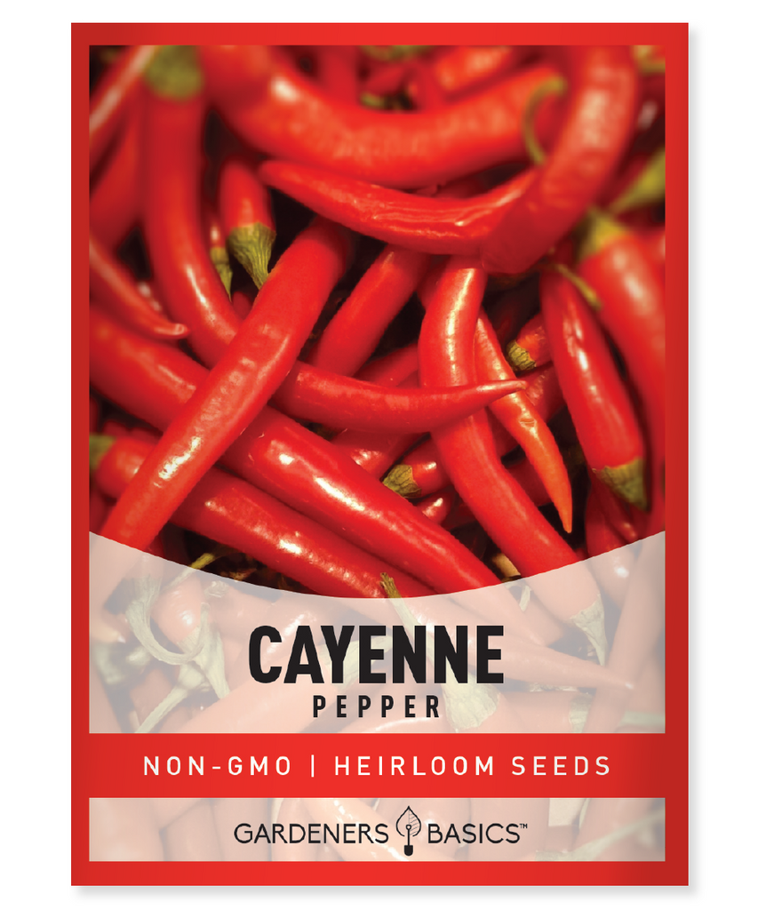 Cayenne Pepper Seeds For Planting Non-GMO Seeds For Home Vegetable Garden
