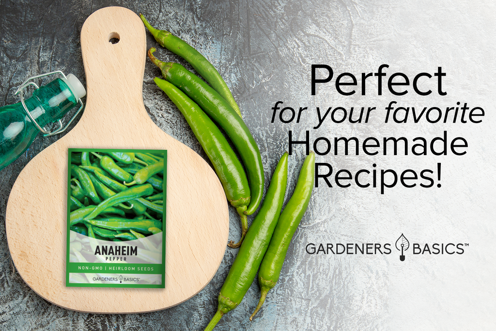 Anaheim Pepper Seeds For Planting Non-GMO Vegetable Seeds For Home Garden