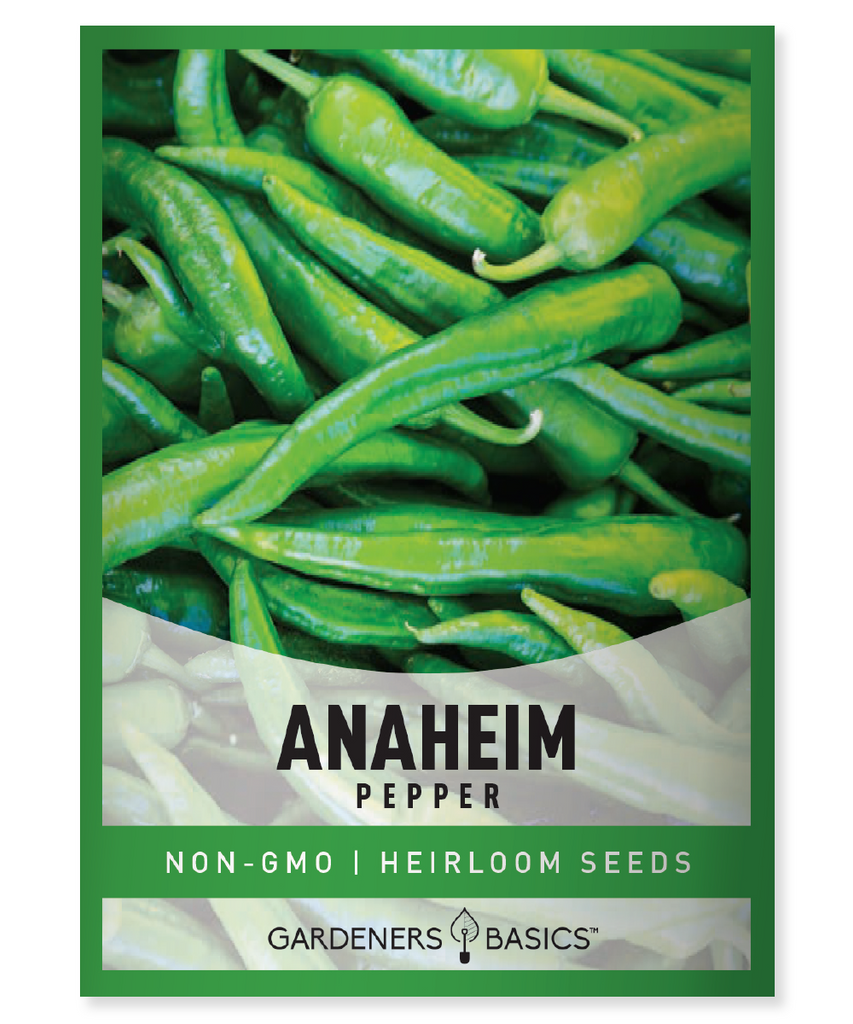 Anaheim Pepper Seeds For Planting Heirloom Non-GMO Vegetable Seeds For Home Garden