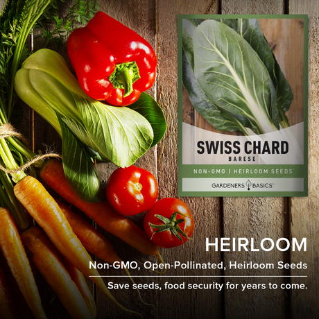 A Gardener's Dream: Easy-to-Grow Barese Swiss Chard Seeds