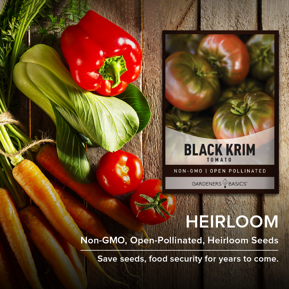Plant a Taste Sensation with Organic Black Krim Tomato Seeds