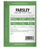 Italian Flat Leaf Parsley: A Must-Have Herb for Your Garden