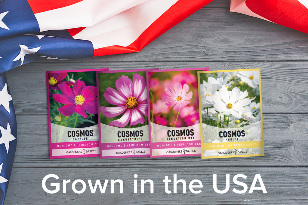 Plant a Rainbow of Colors with This Cosmos Seeds Flower Seeds 4 Pack