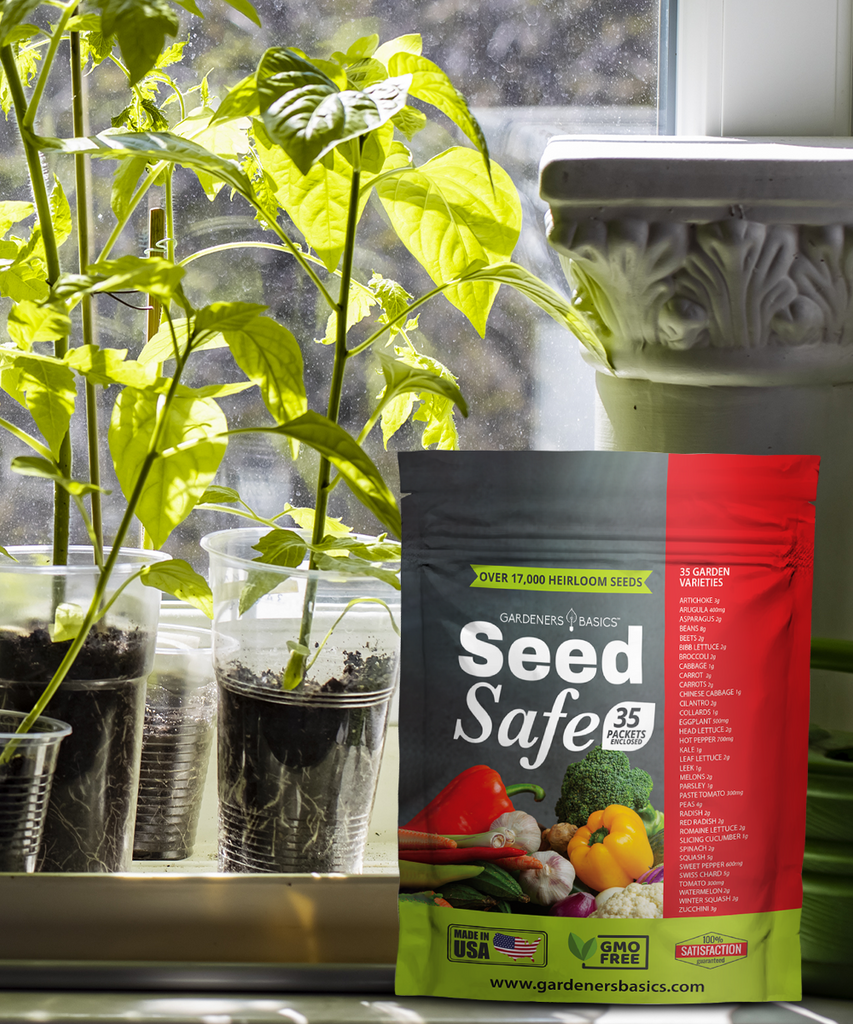 Seed Safe's 35 Variety Survival Seed Bundle for Emergencies