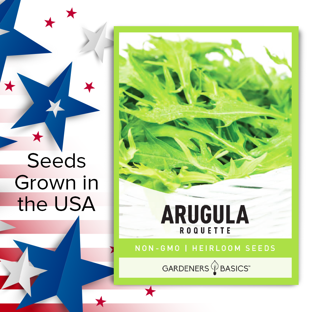 Arugula, Roquette Organic Seeds