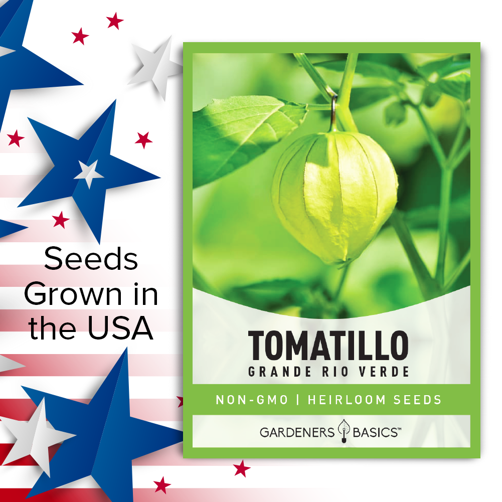 Grande Rio Verde Tomatillo Seeds For Planting Non-GMO Tomato Seeds For Home Vegetable Garden USA