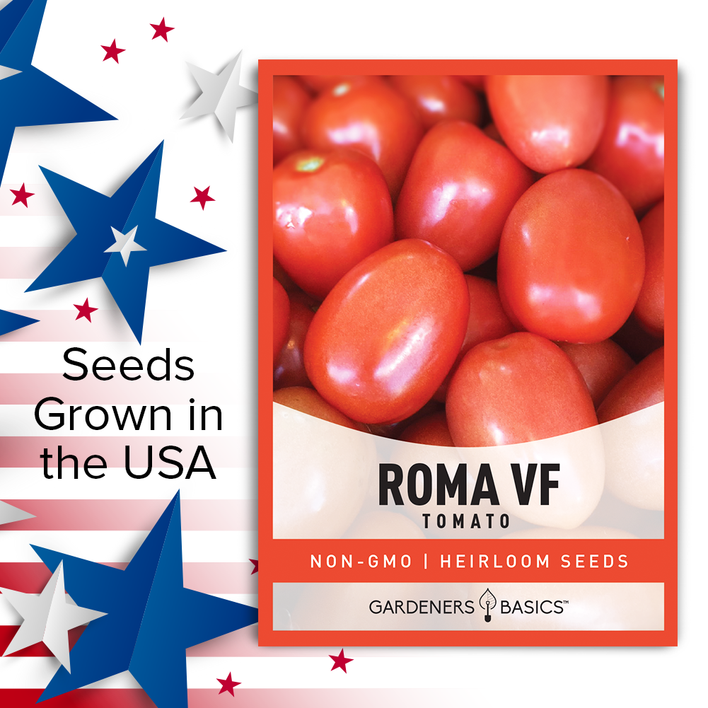 Roma VF Tomato Seeds For Planting Non-GMO Seeds For Home Vegetable Garden USA