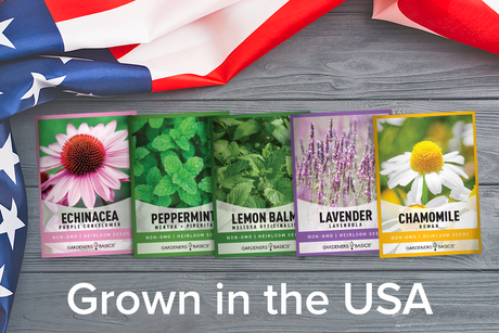Herbal Tea Lover's Dream: 5 Variety Packets of Seeds for Planting