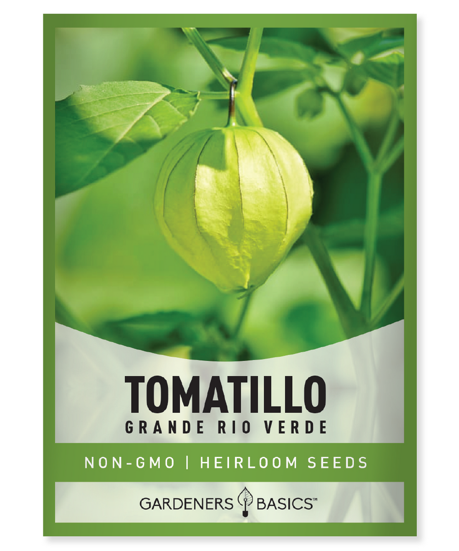 tomatillo plant seeds Gardeners Basics, Tomatillo Grande Rio Verde Seeds for Planting Heirloom Non-GMO Seeds for Home Garden Vegetables Makes a Great Gift for Gardening