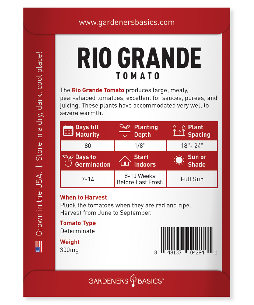 Rio Grande Tomato Seeds For Planting