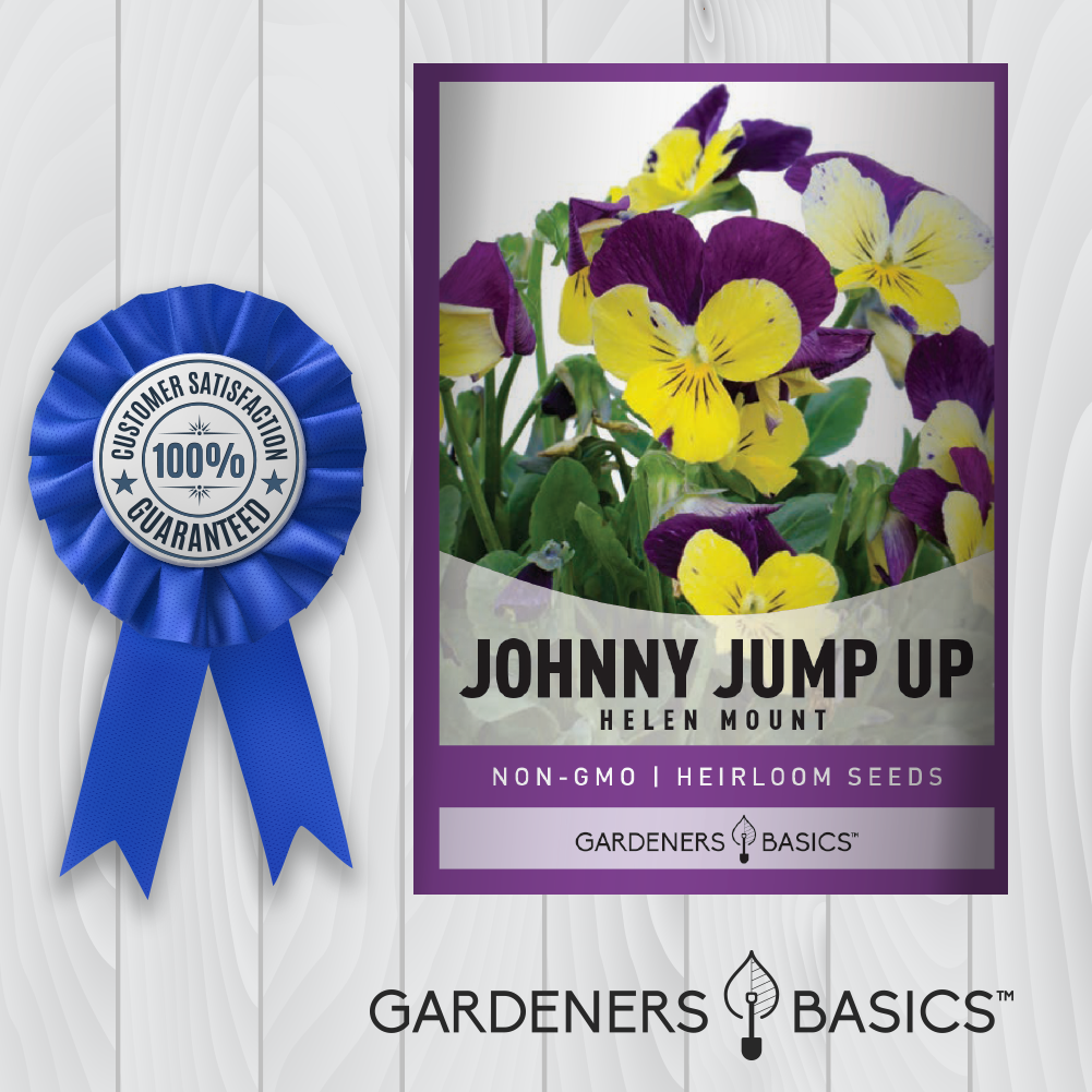 Gardeners Basics Violet, Johnny Jump Up Flower Seeds for Planting