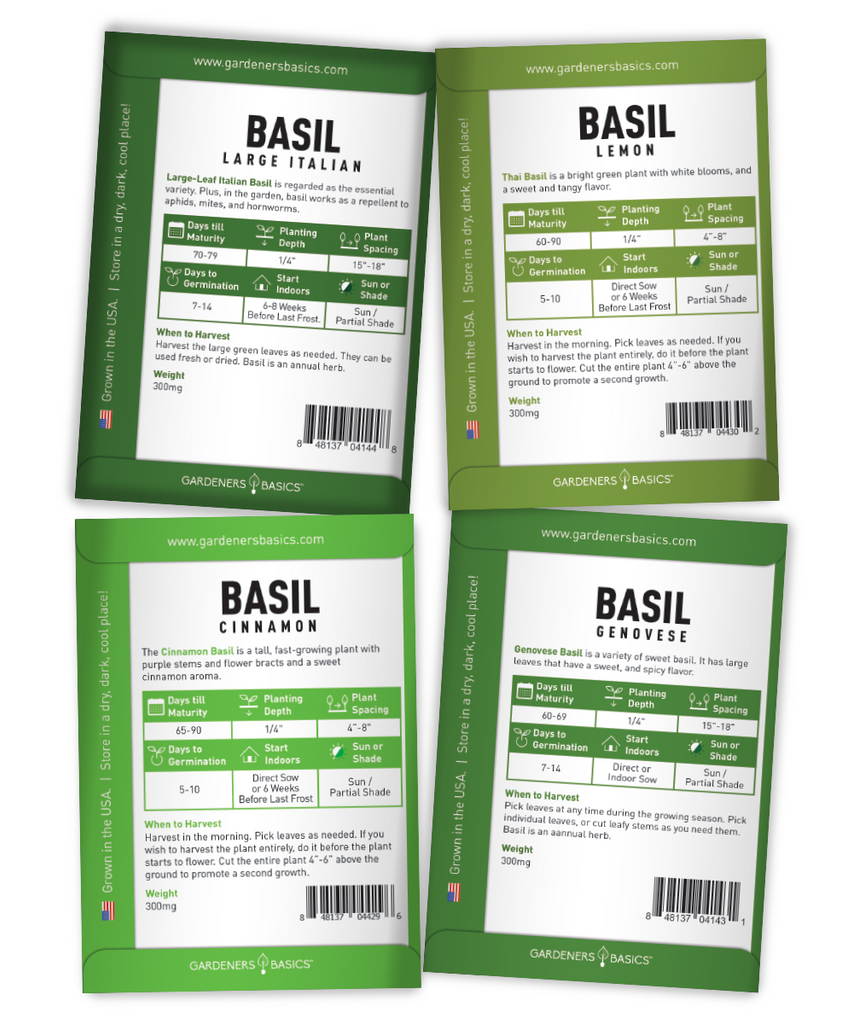 Aromatic Basil Seeds for Planting: Explore Unique Flavors