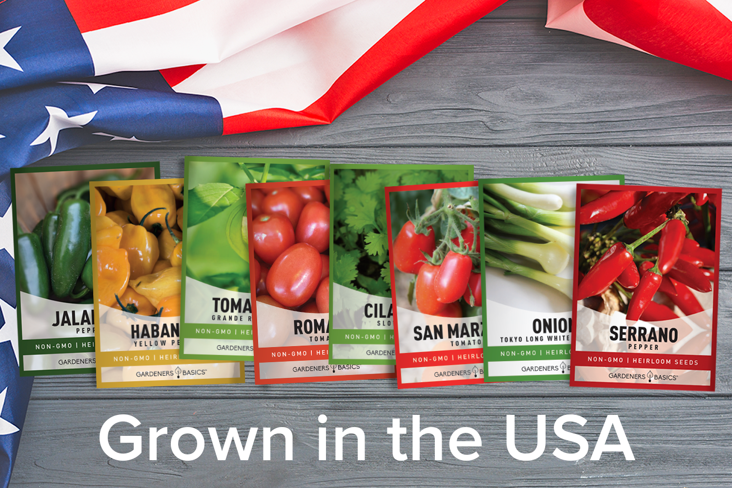 salsa garden seed kit Grow Your Own Salsa Garden – 8 Hot Salsa Seeds Variety Pack – Gardeners Basics